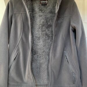 Women's Gray Fleece Jacket